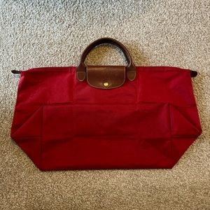 Longchamp Le Pliage Nylon Weekender